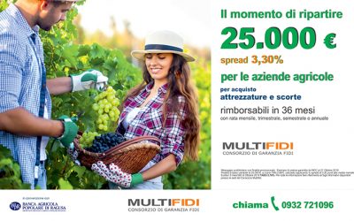 Microfinanza Aziende Agricole per acquisto scorte e attrezzature